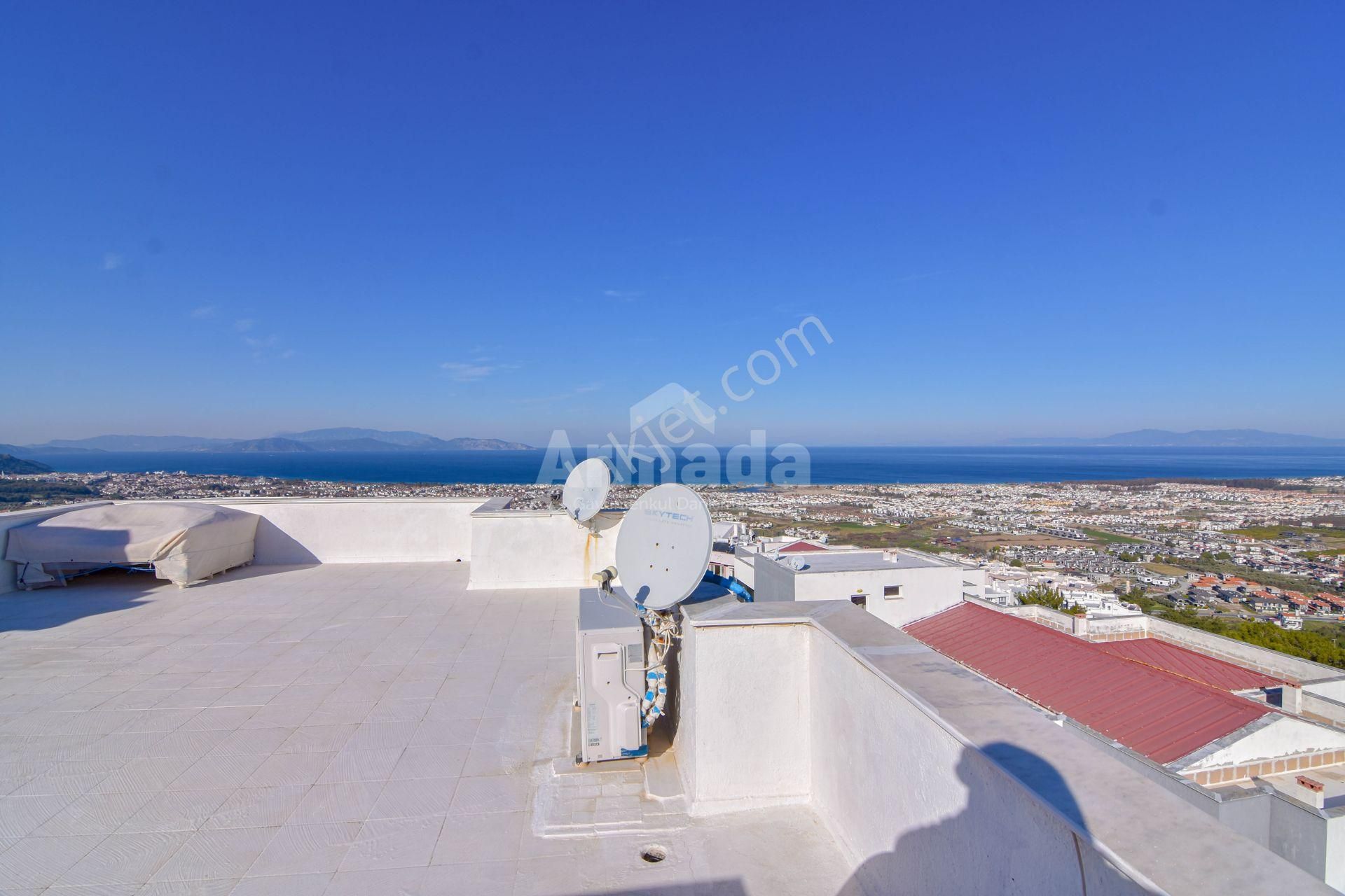 Kuşadası Güzelçamlı'da Full Deniz Manzaralı Satılık Daire - Görsel 28