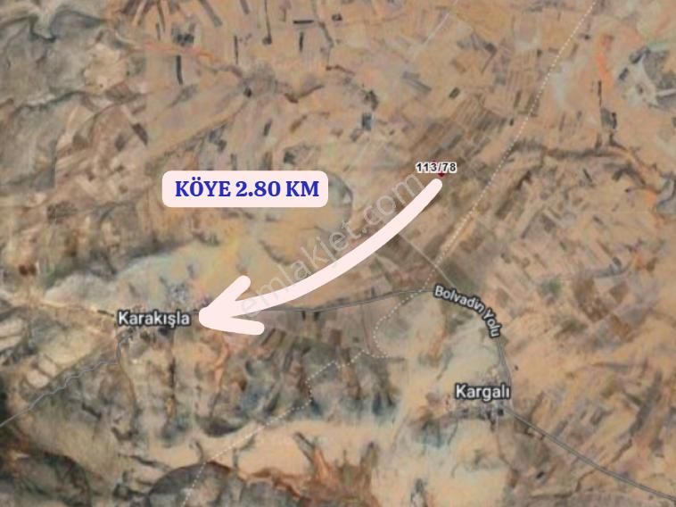 Afyonkarahisar Sultandağı Karakışla Köyünde 3.900 M² Tarla Satılıktır - Görsel 4