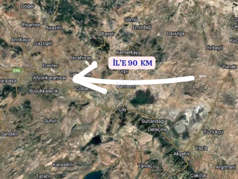 Afyonkarahisar Sultandağı Karakışla Köyünde 3.900 M² Tarla Satılıktır - Görsel 6