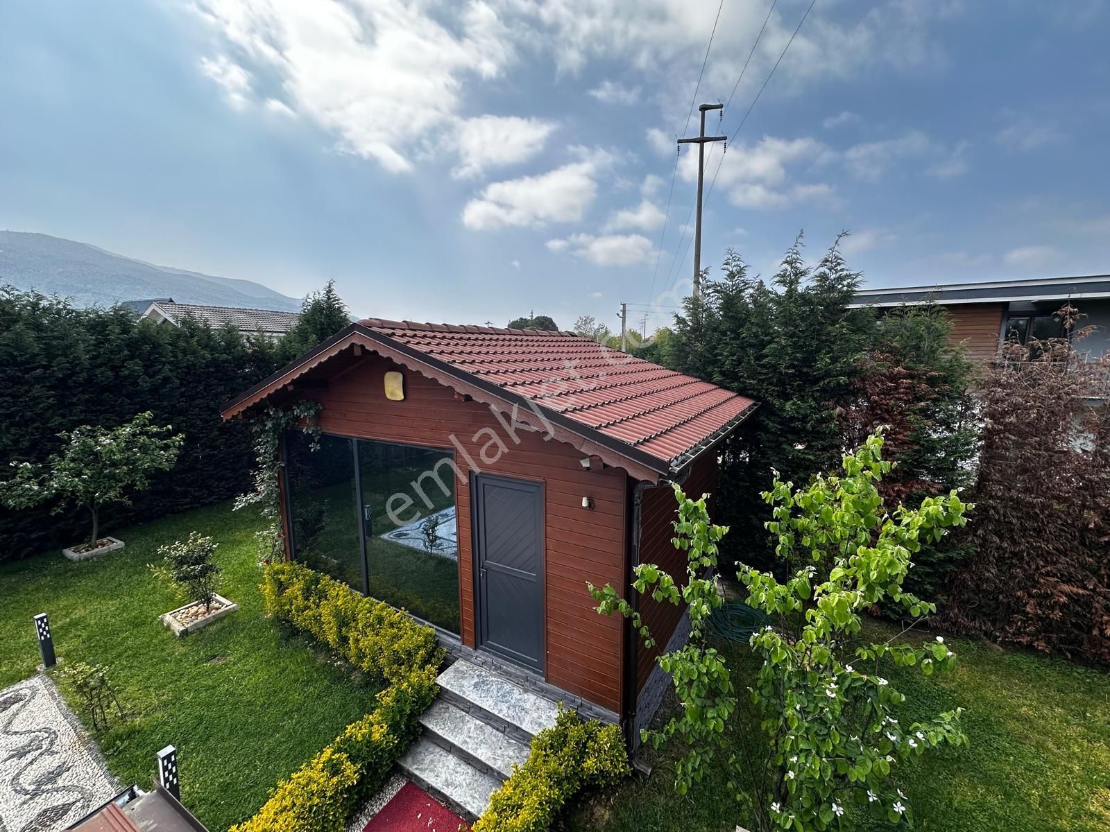 Sapanca'da Müstakil Satılık Villa فيلا الترا لوكس للبيع - Görsel 28