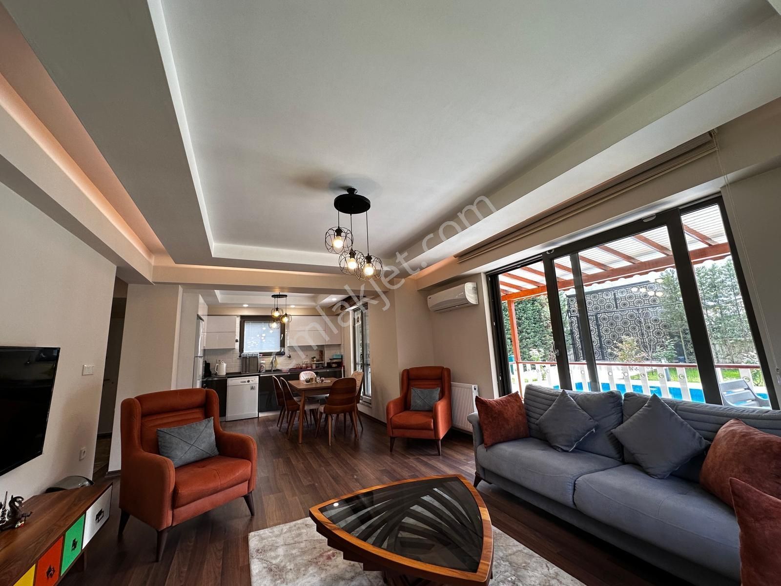 Sapanca'da Müstakil Satılık Villa فيلا الترا لوكس للبيع - Görsel 14