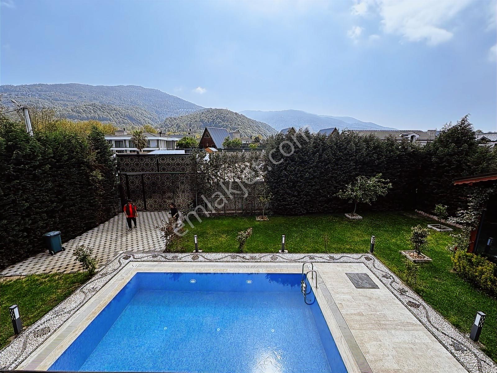 Sapanca'da Müstakil Satılık Villa فيلا الترا لوكس للبيع - Görsel 9