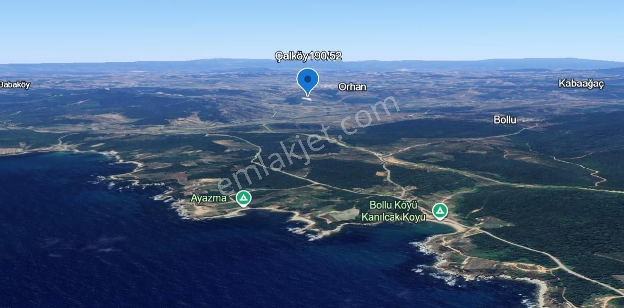 Çalköy'de Plaja Yakın Satilik %5 İmarlı Tarla - Görsel 11