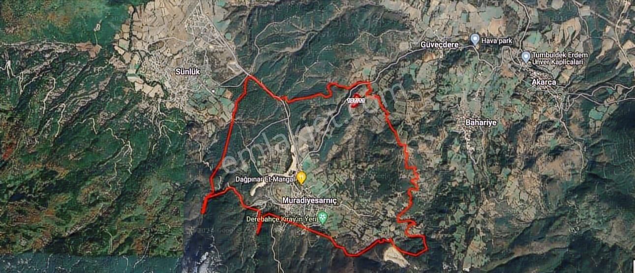 Muradiyesarnıçta Kaplıcalar Tarafında Fırsat Arazi - Görsel 2