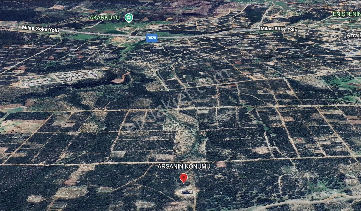 Fırsat ! Satılık 318 M2 İmarlı Arsa Didim / Akyeniköy - Görsel 6