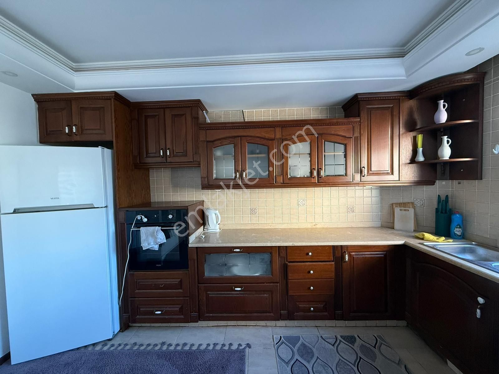 Denize Sıfır Full Eşyalı 2+1 Alden 3 Sitesi Deniz & Dağ Manzaral - Görsel 7