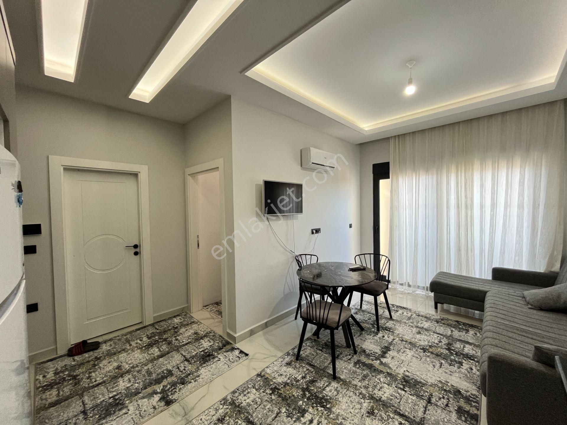 Oba Mahallesin Aktiviteli Sitede 1+1 Eşyalı Kiralık Daire - Görsel 16