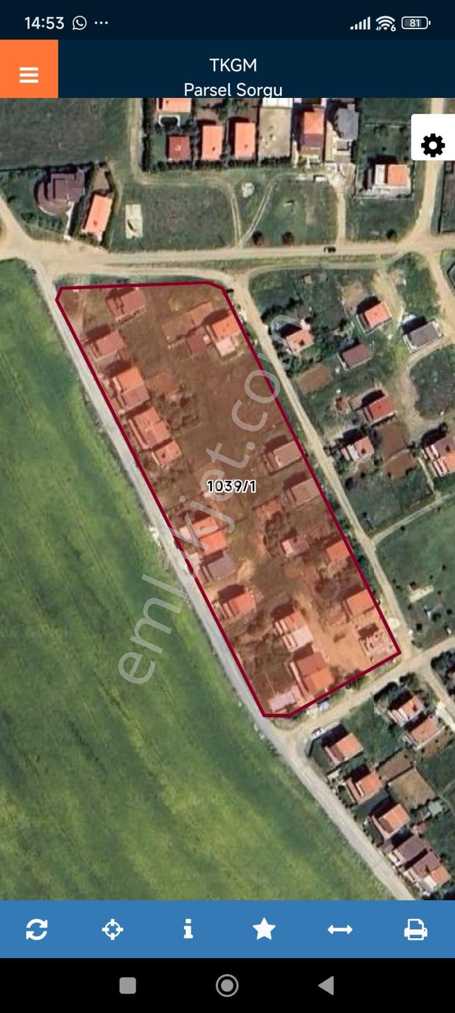 Marmaraereğlisi Dereağzı Satılık Arsa Villa İmarlı Kat İrtifaklı - Görsel 9