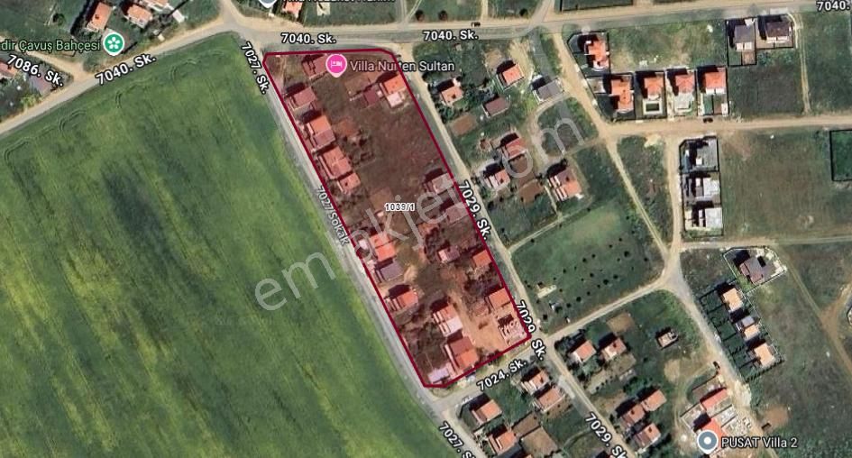 Marmaraereğlisi Dereağzı Satılık Arsa Villa İmarlı Kat İrtifaklı