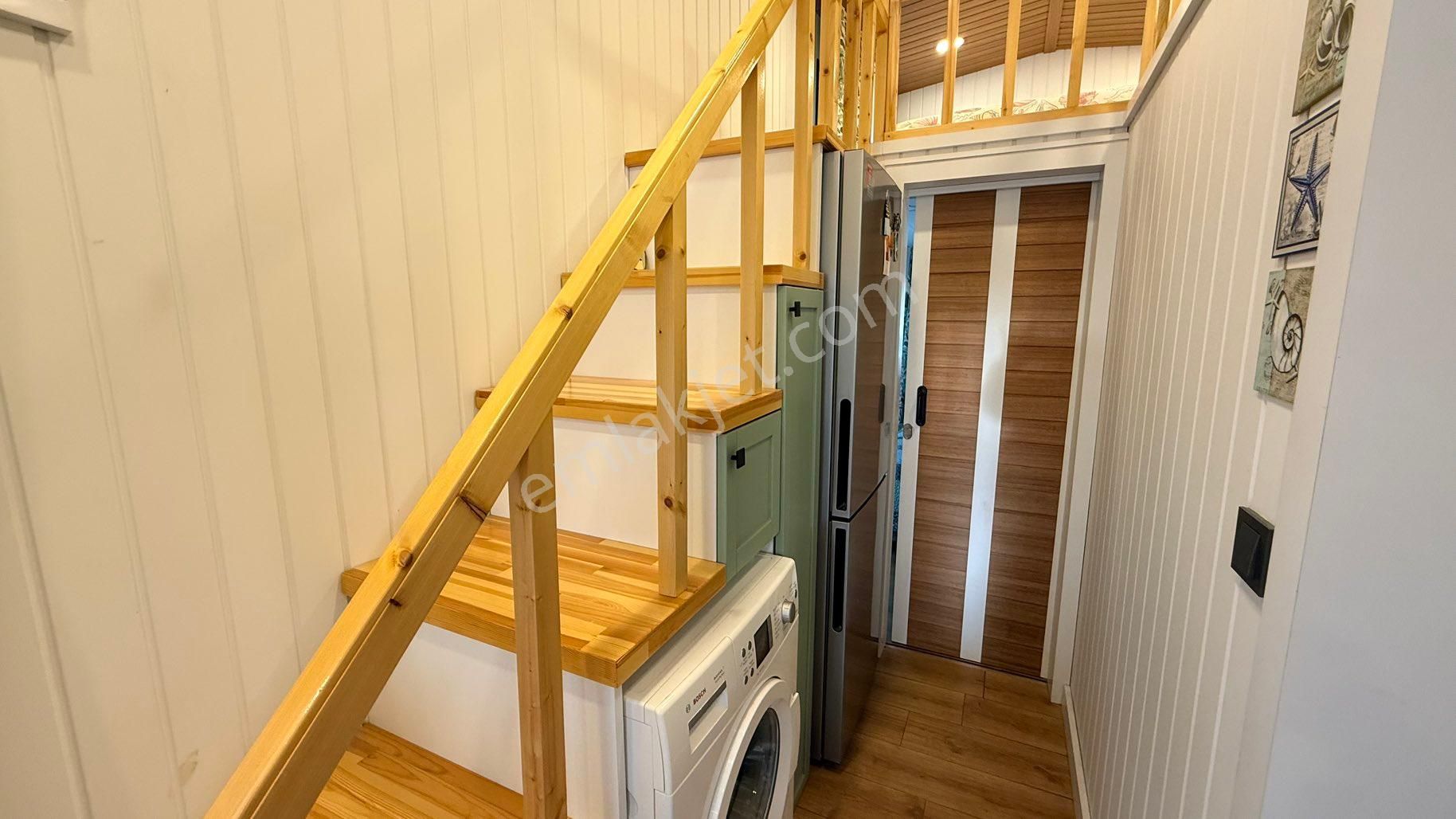 Rw Akar Seferihisar Köyüm Sığacık Koopertaifinde 373 M2 Bahçe Ve Komple Eşyalı 28 M2mobil Tiny House - Görsel 11