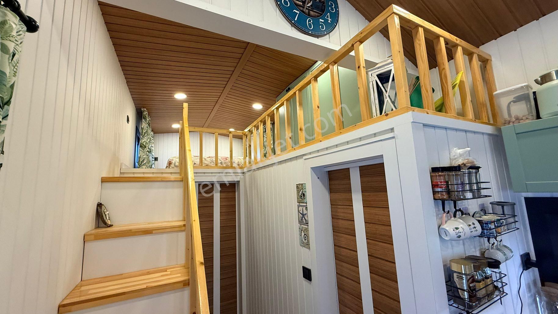 Rw Akar Seferihisar Köyüm Sığacık Koopertaifinde 373 M2 Bahçe Ve Komple Eşyalı 28 M2mobil Tiny House - Görsel 10