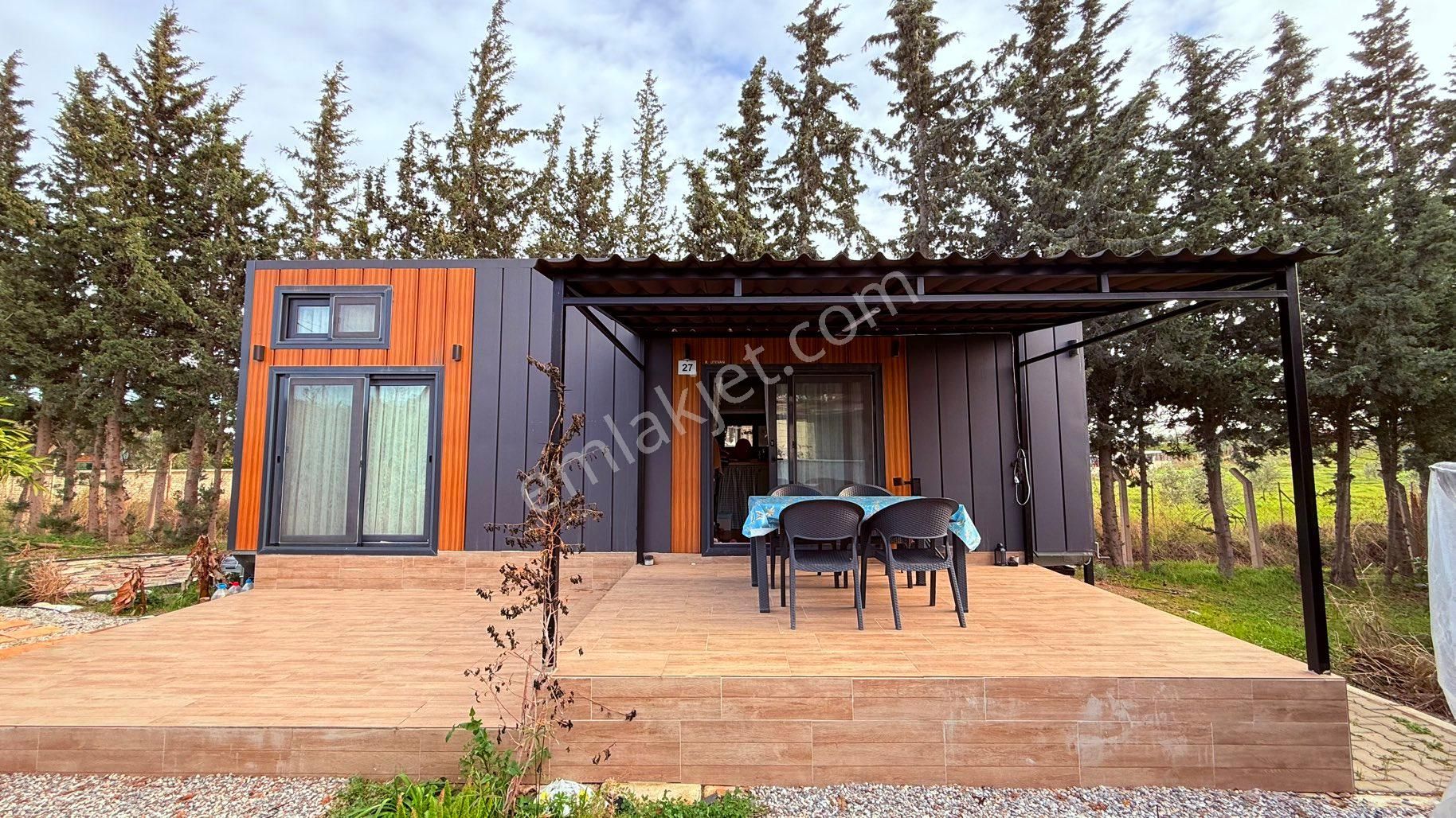 Rw Akar Seferihisar Köyüm Sığacık Koopertaifinde 373 M2 Bahçe Ve Komple Eşyalı 28 M2mobil Tiny House - Görsel 15