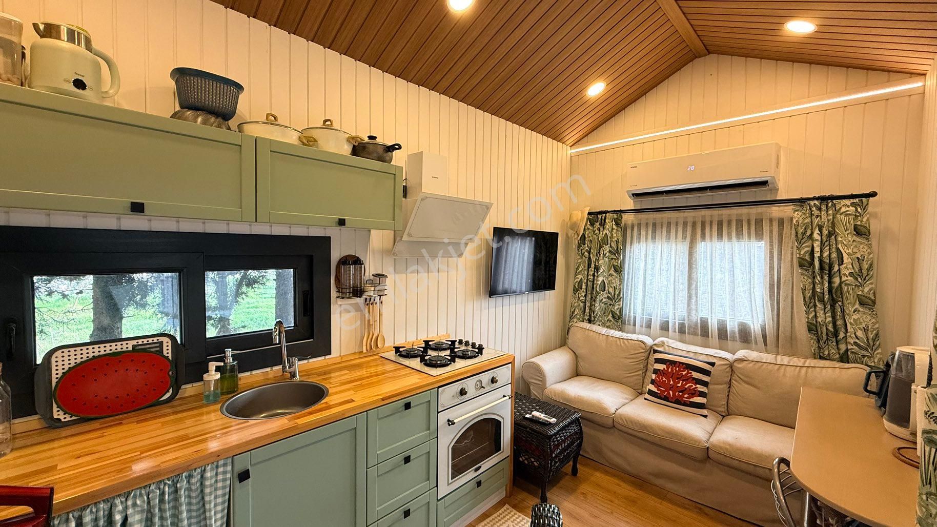 Rw Akar Seferihisar Köyüm Sığacık Koopertaifinde 373 M2 Bahçe Ve Komple Eşyalı 28 M2mobil Tiny House - Görsel 7