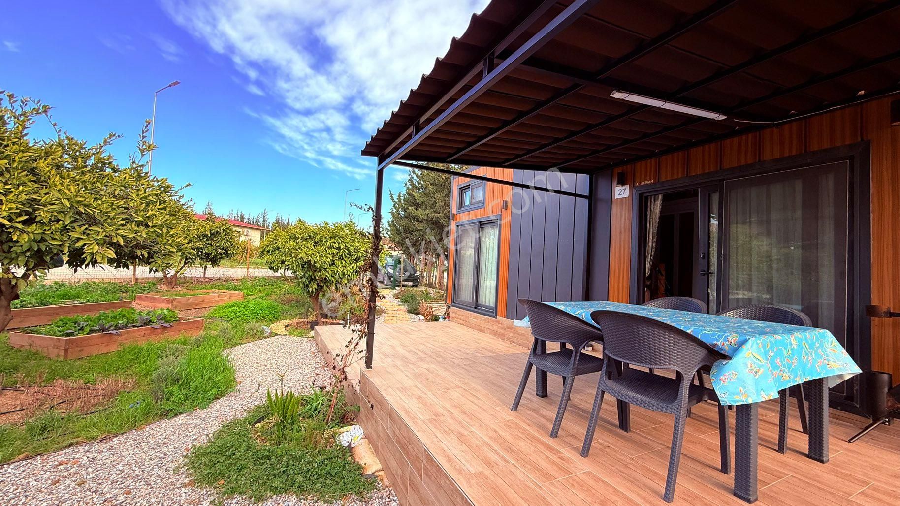 Rw Akar Seferihisar Köyüm Sığacık Koopertaifinde 373 M2 Bahçe Ve Komple Eşyalı 28 M2mobil Tiny House - Görsel 4