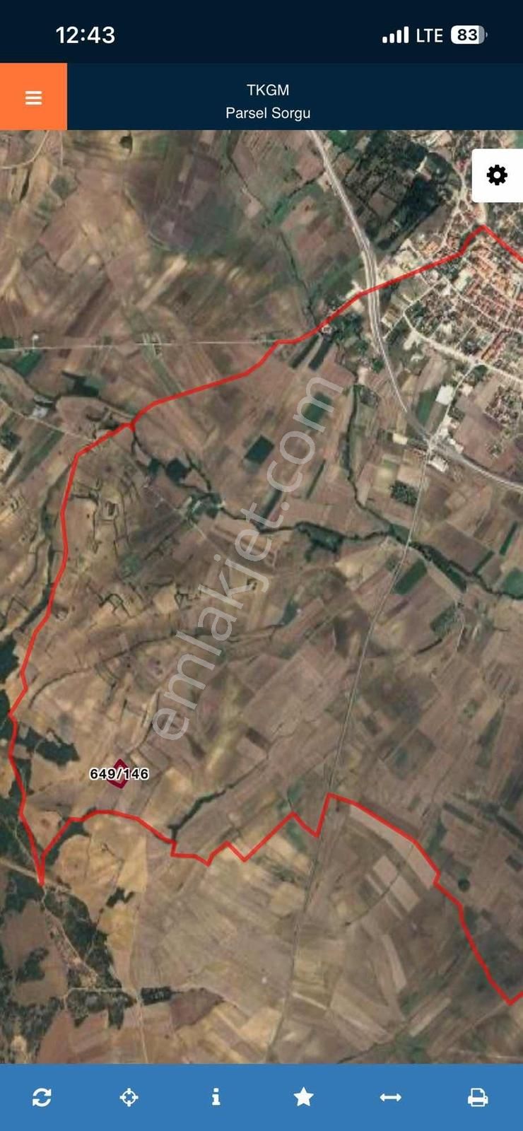 Kırklareli Vize Devlette 2 Adet 306 Metre Kare Hisse