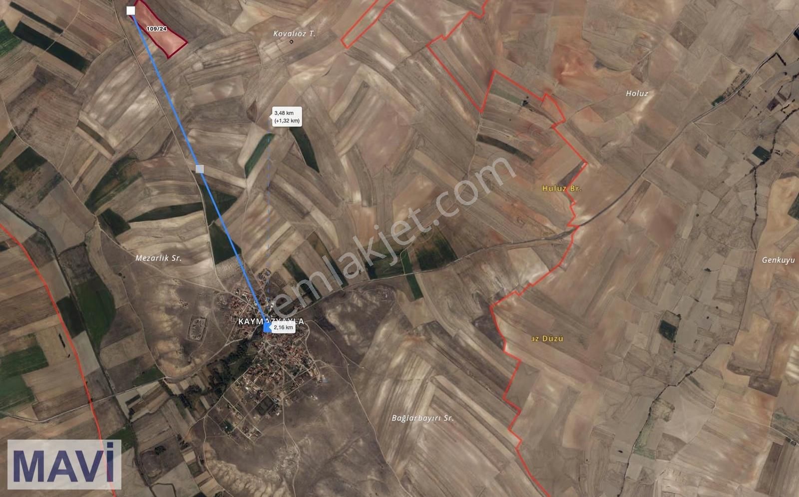 Remax Mustafa Öz //eskişehir Mahmudiye 47.720m² Yatırımlık Tarla - Görsel 2