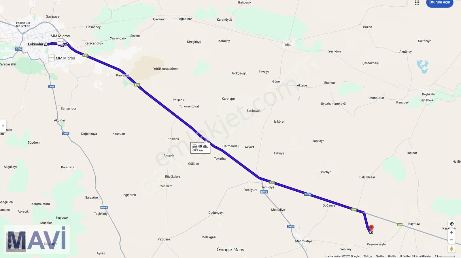 Remax Mustafa Öz //eskişehir Mahmudiye 47.720m² Yatırımlık Tarla - Görsel 5