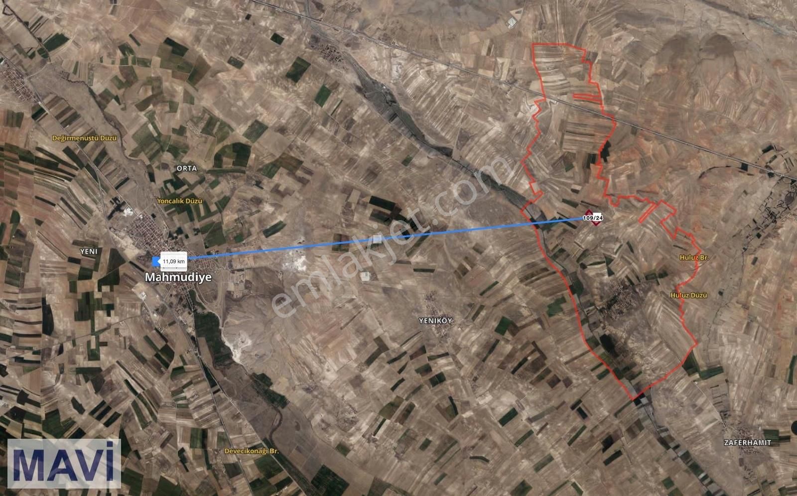 Remax Mustafa Öz //eskişehir Mahmudiye 47.720m² Yatırımlık Tarla - Görsel 3