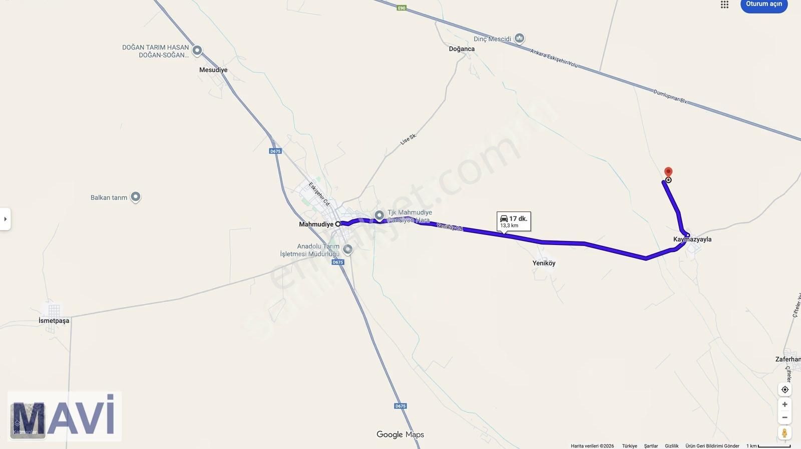 Remax Mustafa Öz //eskişehir Mahmudiye 47.720m² Yatırımlık Tarla - Görsel 6