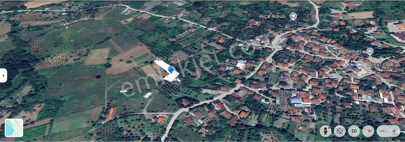 Karamürsel Akçat Satılık Tarla Köyiçi 1113m2 - Görsel 10