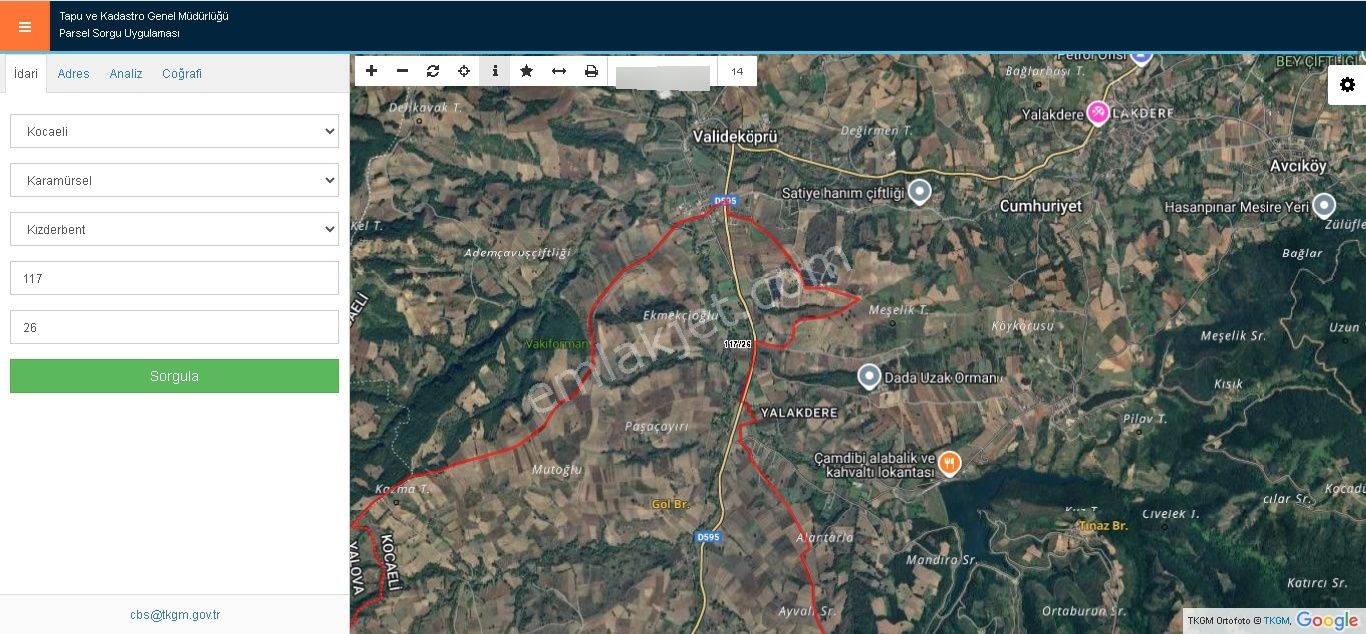 Karamürsel Satılık Hobi İçin Uygun Tarla - Görsel 16