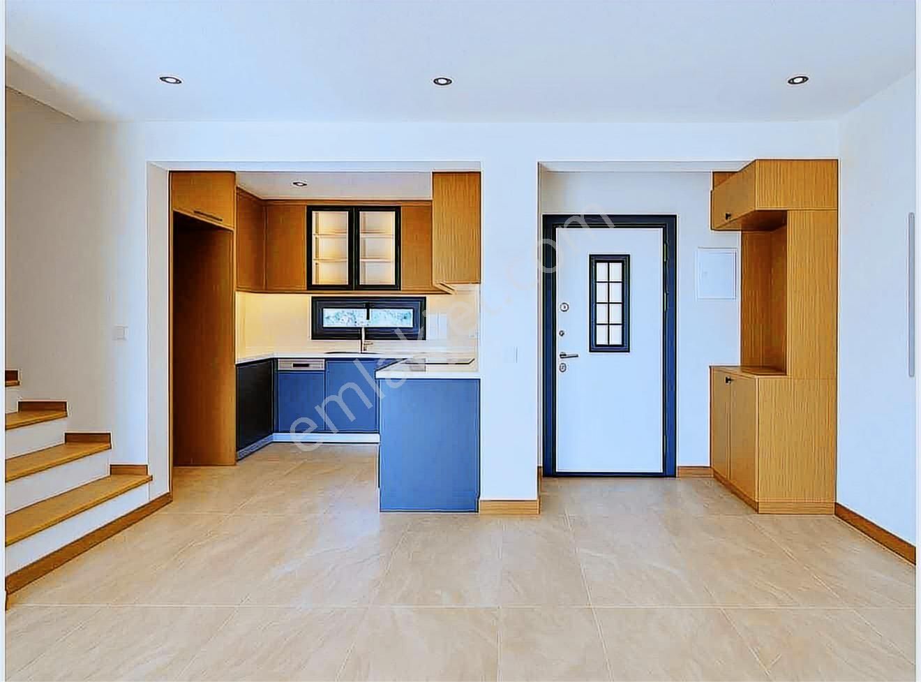 Bodrum Bitez'de Komple Renove Edilmiş 4+1 İkiz Villa - Görsel 4