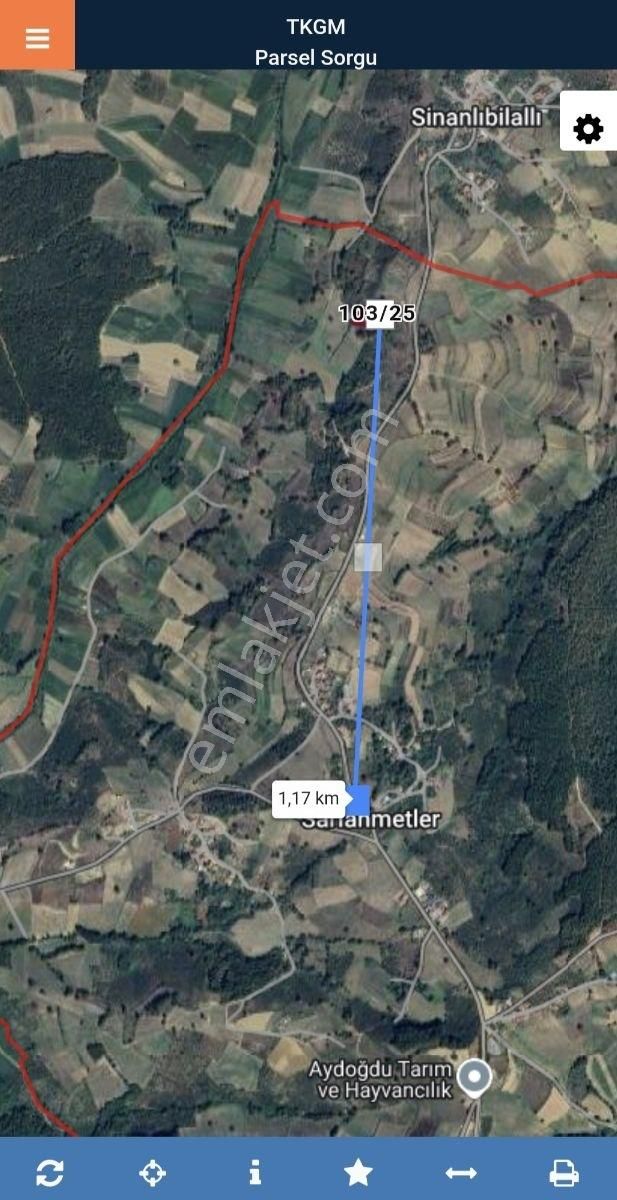 Kandıra Sarıahmetler Köyü' Nde Satılık (3.765 M²) Tarla - Görsel 2