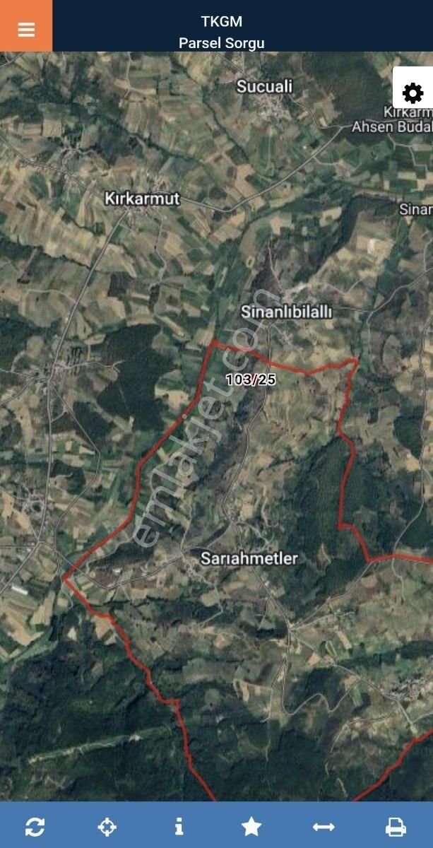 Kandıra Sarıahmetler Köyü' Nde Satılık (3.765 M²) Tarla - Görsel 5