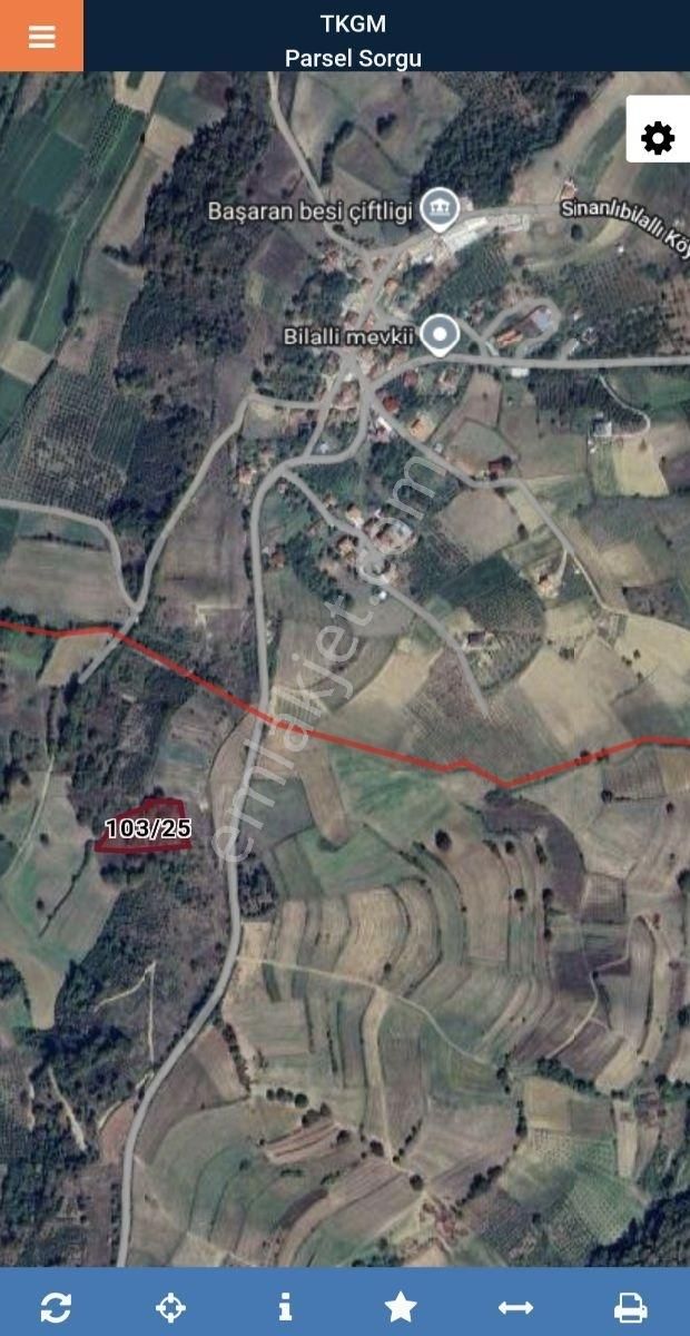 Kandıra Sarıahmetler Köyü' Nde Satılık (3.765 M²) Tarla - Görsel 3