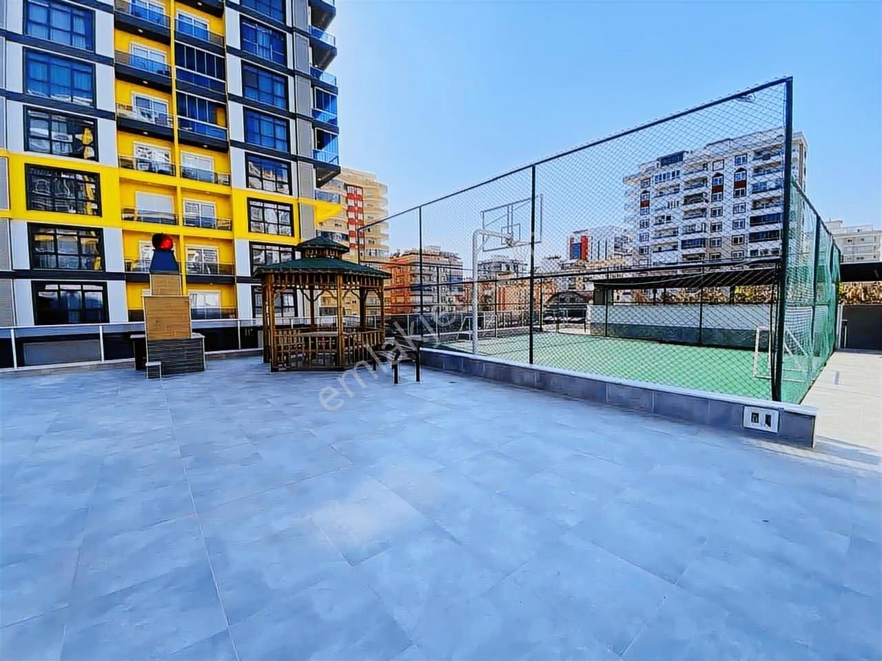 Mahmutlarda Aktiviteli Sitede Kiralık 2+1 Ful Eşyalı Daire - Görsel 14