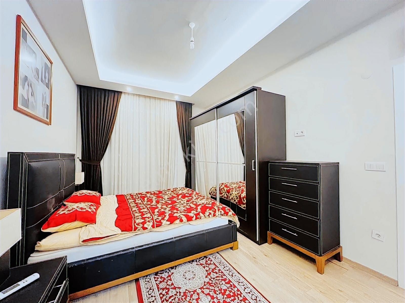 Mahmutlarda Aktiviteli Sitede Kiralık 2+1 Ful Eşyalı Daire - Görsel 4