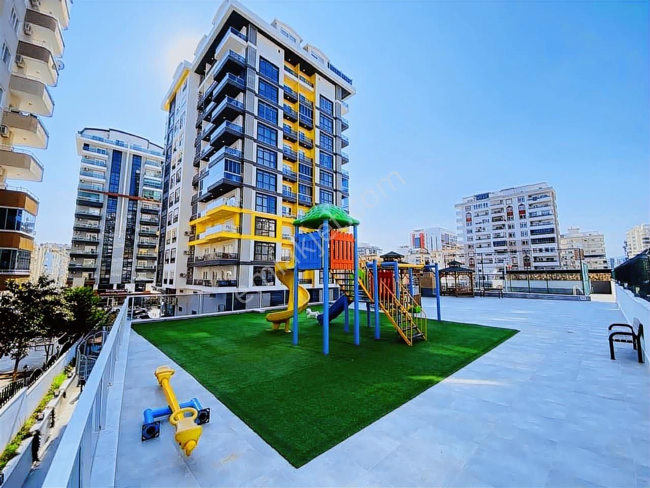 Mahmutlarda Aktiviteli Sitede Kiralık 2+1 Ful Eşyalı Daire - Görsel 21