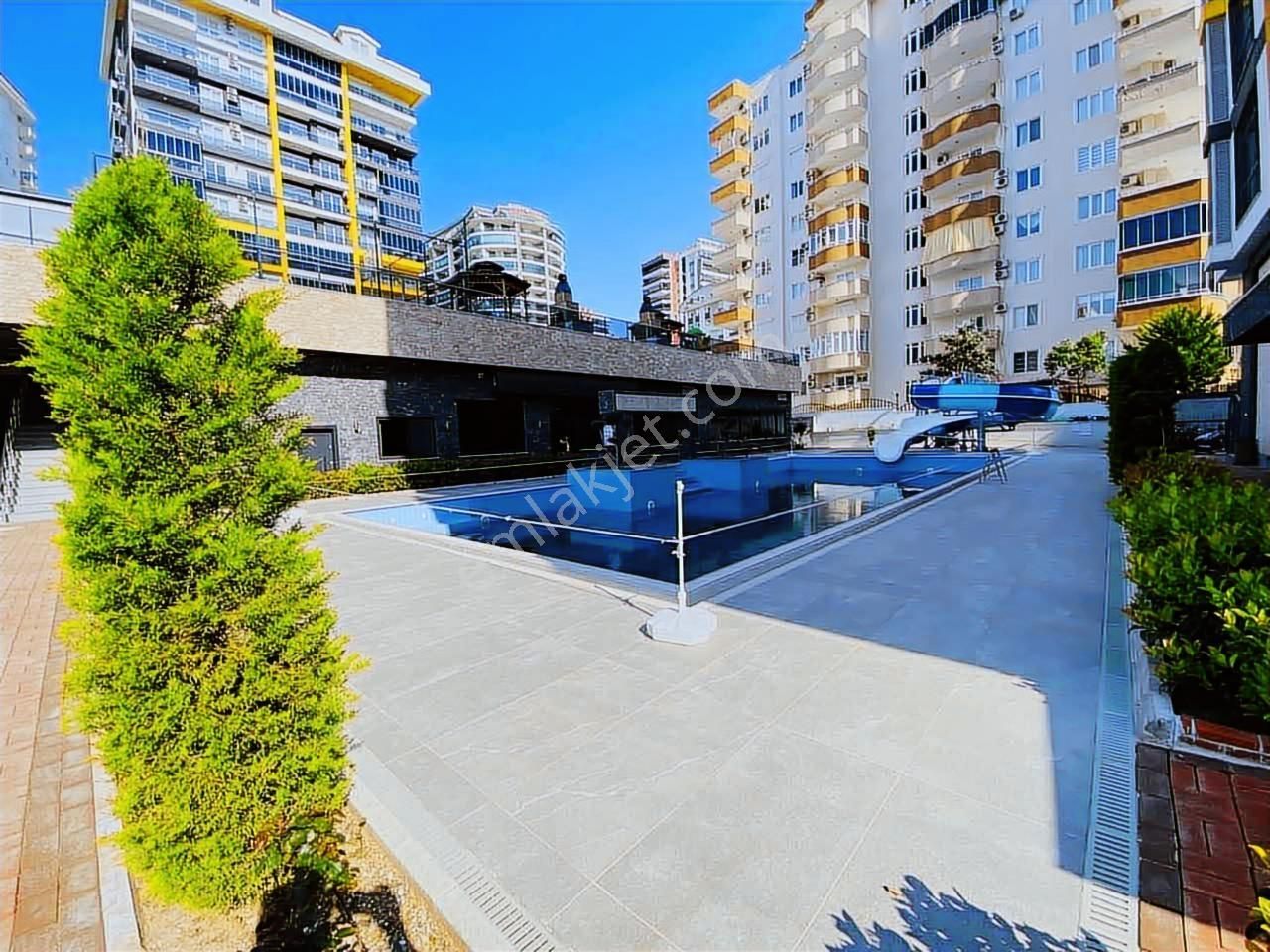 Mahmutlarda Aktiviteli Sitede Kiralık 2+1 Ful Eşyalı Daire - Görsel 15