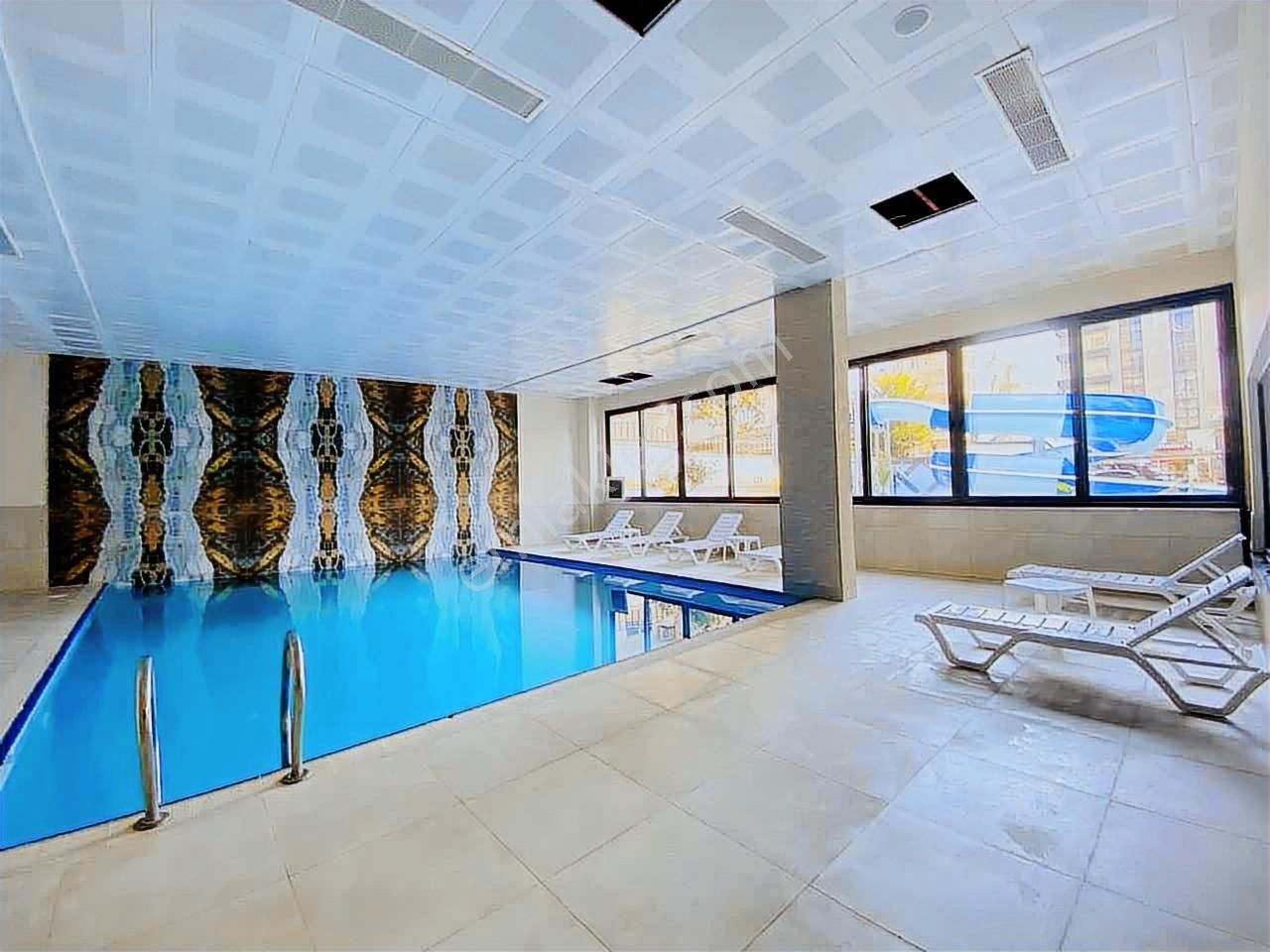 Mahmutlarda Aktiviteli Sitede Kiralık 2+1 Ful Eşyalı Daire - Görsel 27