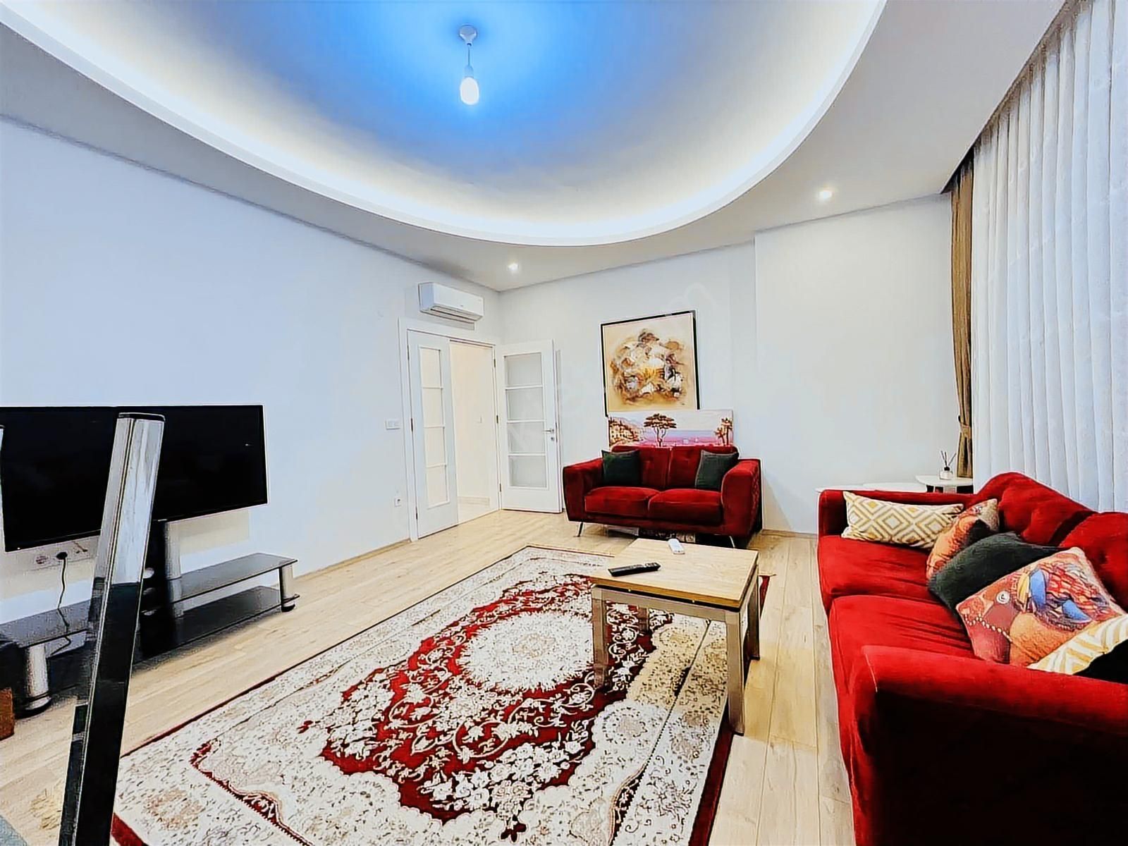 Mahmutlarda Aktiviteli Sitede Kiralık 2+1 Ful Eşyalı Daire - Görsel 22