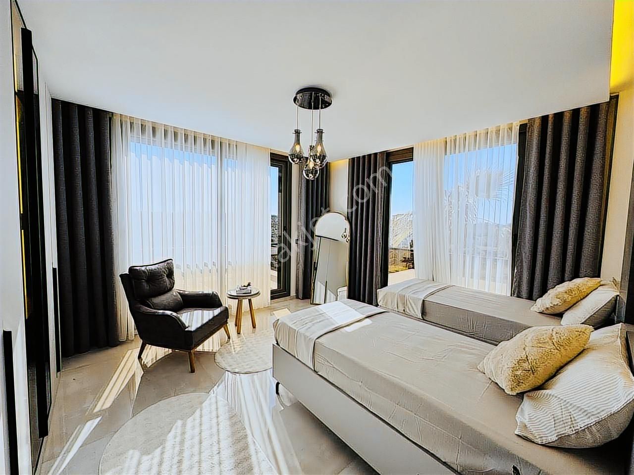 Didimde 510 M2 Arsa İçinde Akıllı Sistem Ful Eşyalı Lüx Villa - Görsel 21