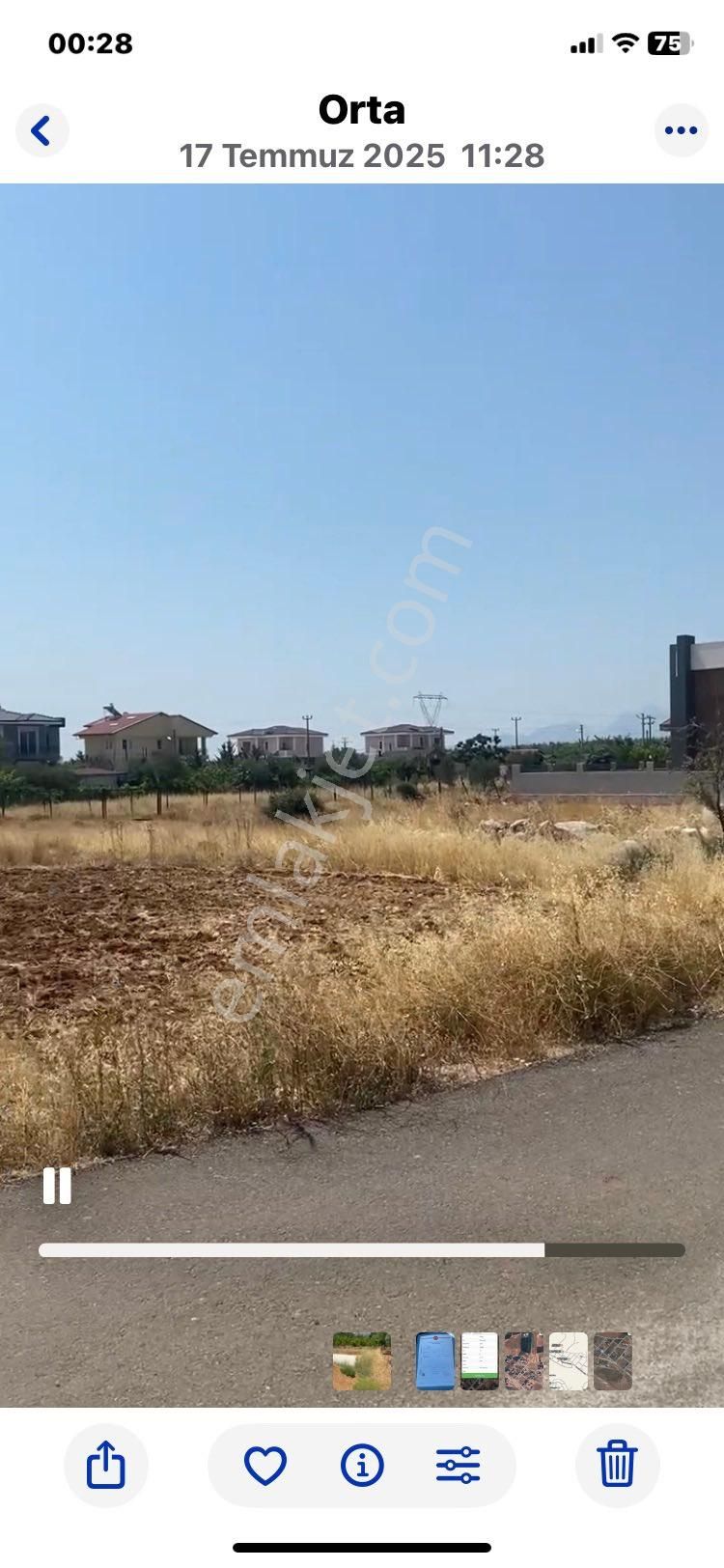 Döşemealtı Orta Mahallede Satılık İki Villalık Projeli Ve Ruhsatlı Arsa - Görsel 5