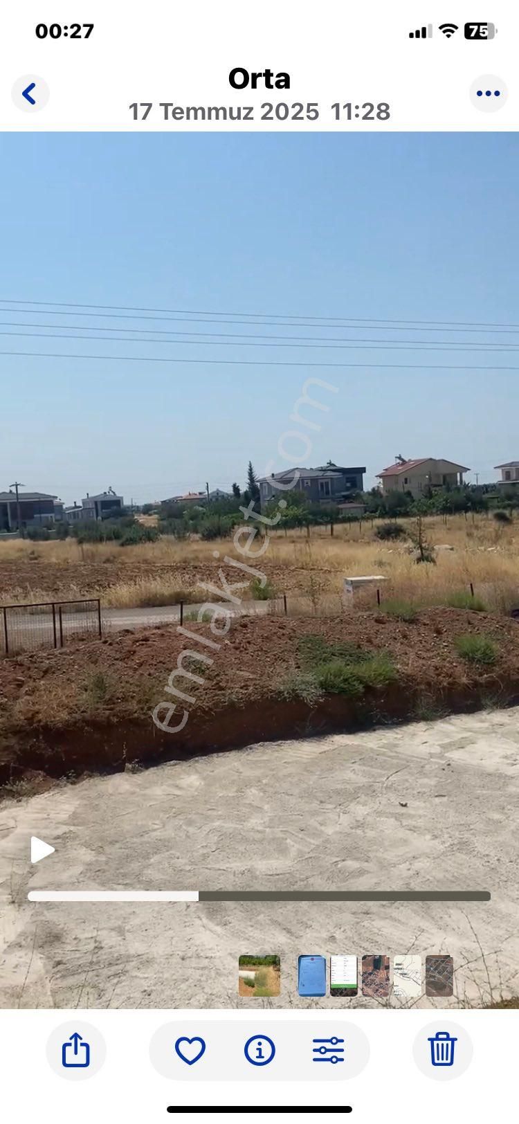 Döşemealtı Orta Mahallede Satılık İki Villalık Projeli Ve Ruhsatlı Arsa - Görsel 8