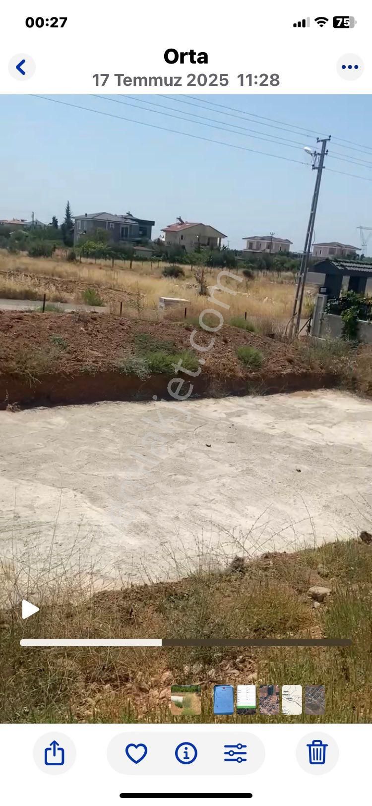 Döşemealtı Orta Mahallede Satılık İki Villalık Projeli Ve Ruhsatlı Arsa - Görsel 7