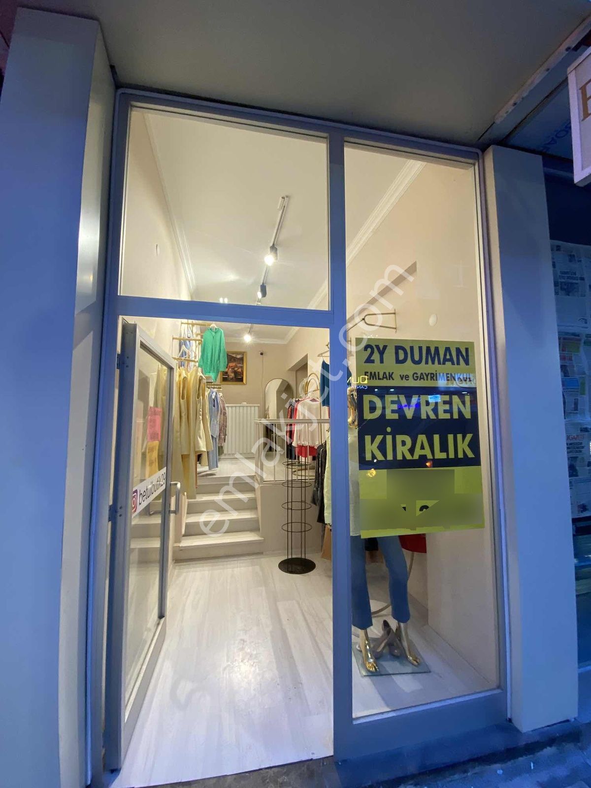 2y Duman Emlak Ve Gayrimenkul'den Devren Kiralık Mağaza - Görsel 4
