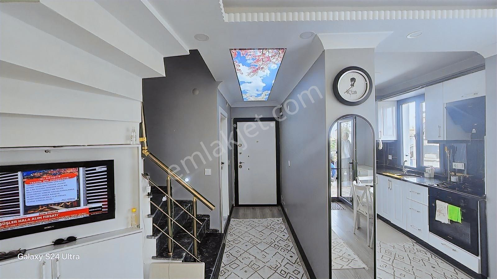 Tuğra'dan Yenilik'de Doğazlı 3+1 Eşyalı İskanlı Satılık Villa - Görsel 23