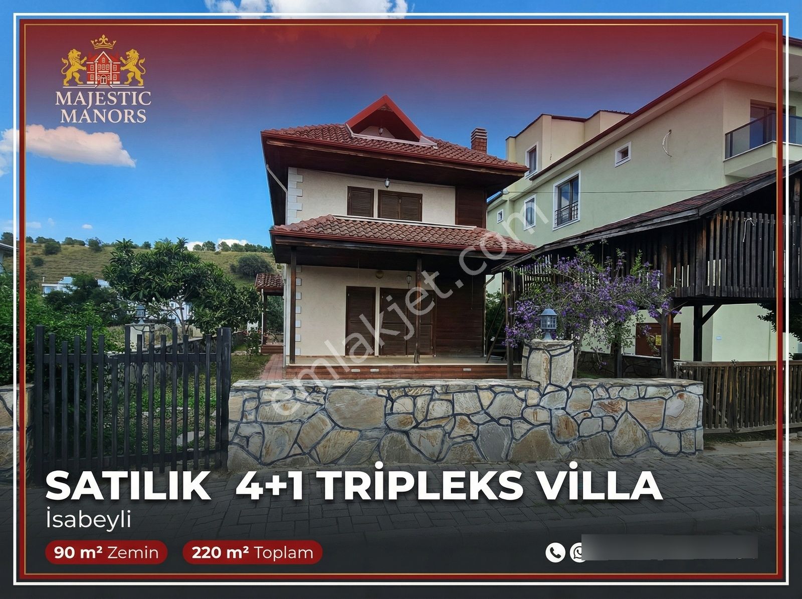 Majestic Manors - İsabeylide Müstakil 4+1 Tripleks Villa