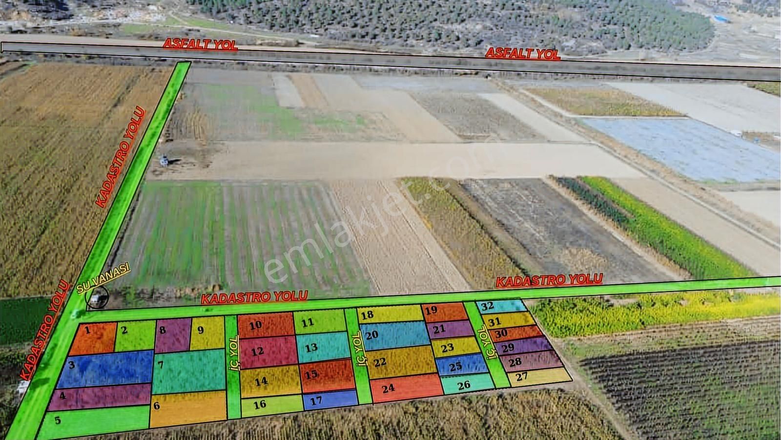 Megakent'ten Koyunhisar'da Farklı M²'lerde Hobi Bahçeleri