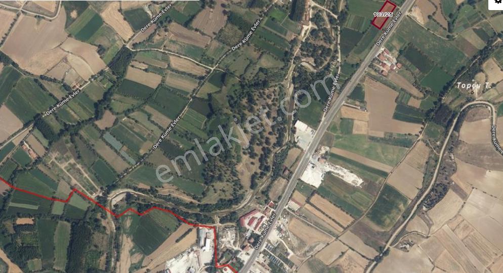 Hacıbey Kavşağına 2 Km Mesafede Kiralık Arazi - Görsel 10