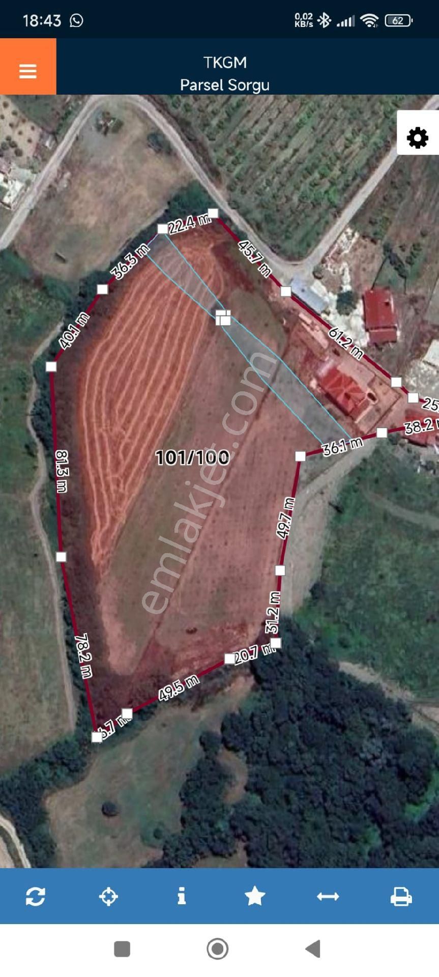 Muğla Dalaman Gürköyde Merkezde Satılık Yatırımlik Nar Bahçesi - Görsel 4