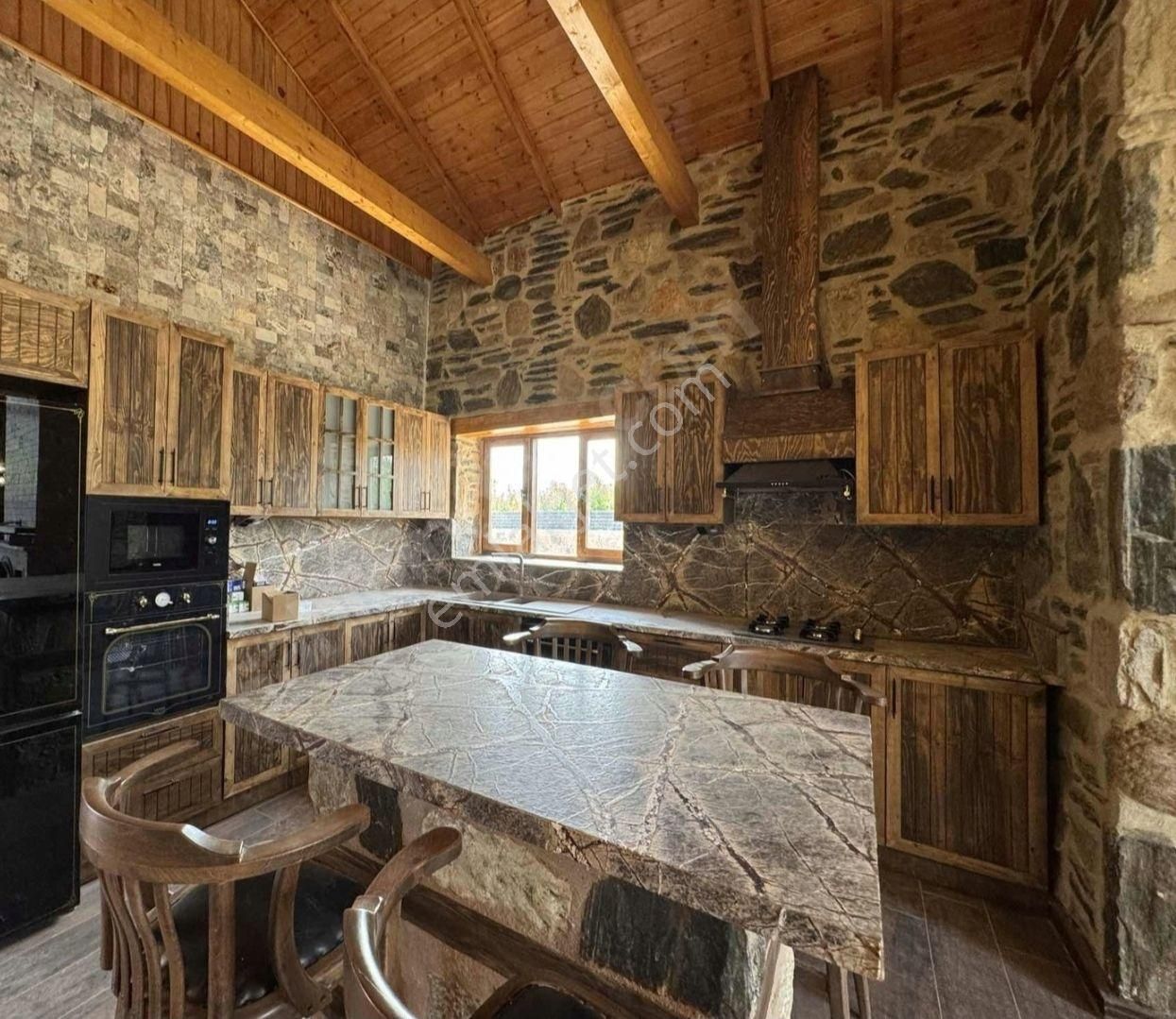 Şentürk Gayrimenkul | Havuzlu & Lüks İşçilikli | Taş Ev | - Görsel 24