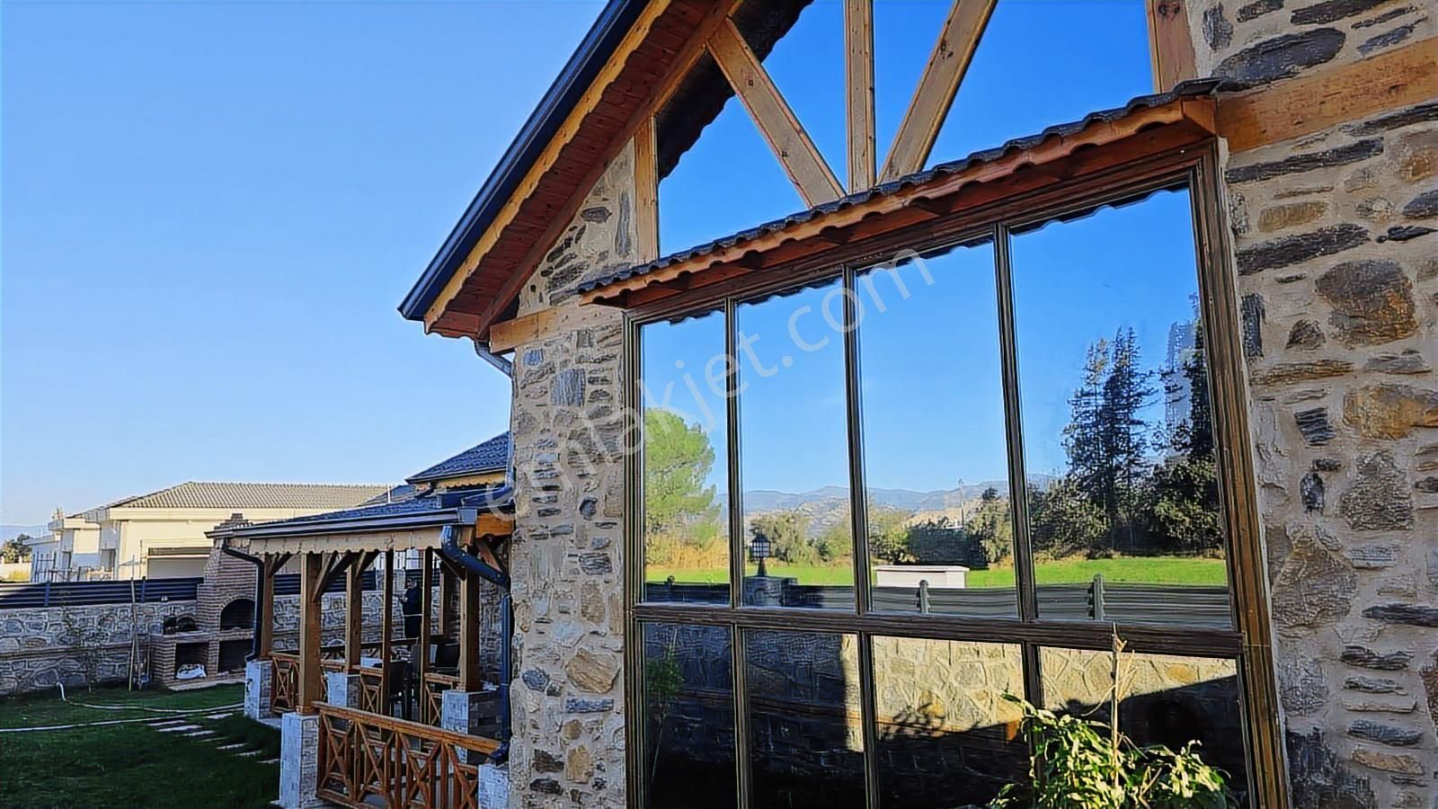 Şentürk Gayrimenkul | Havuzlu & Lüks İşçilikli | Taş Ev | - Görsel 29