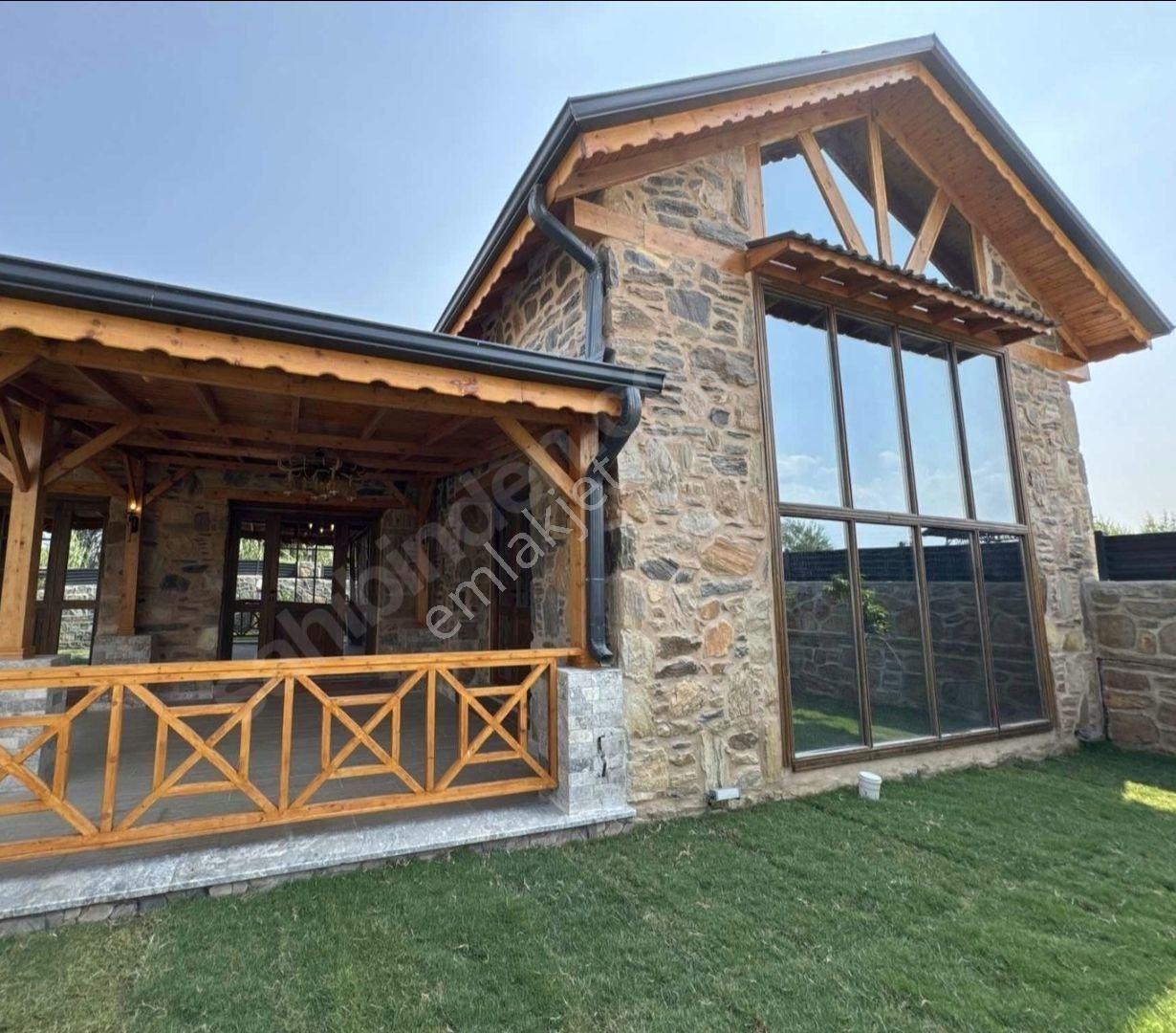 Şentürk Gayrimenkul | Havuzlu & Lüks İşçilikli | Taş Ev | - Görsel 14