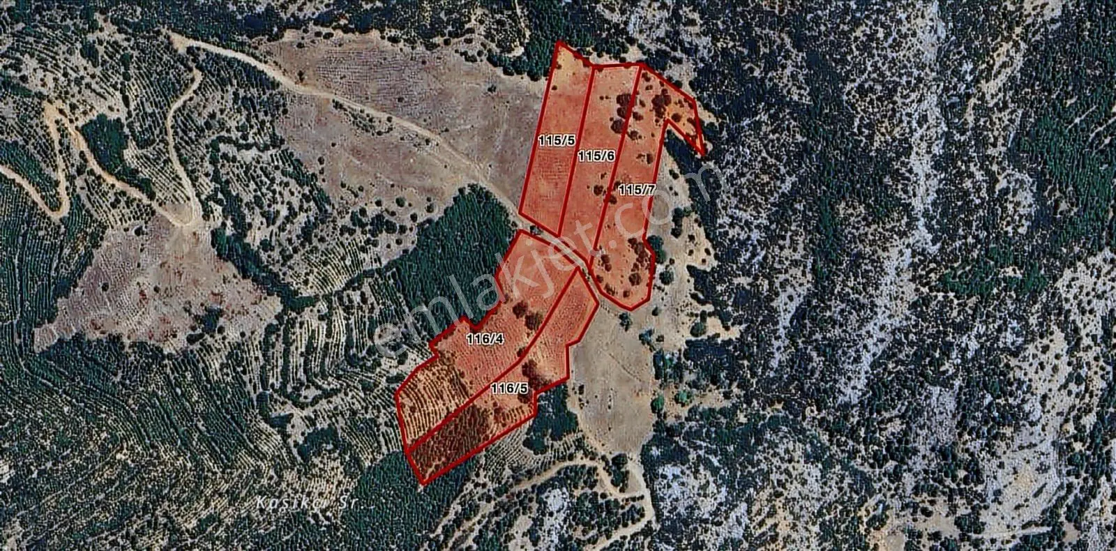 Antalyaya Komşu, Yol Cepheli, Yatırımlık Fırsat Arazi-7.614 M² - Görsel 2