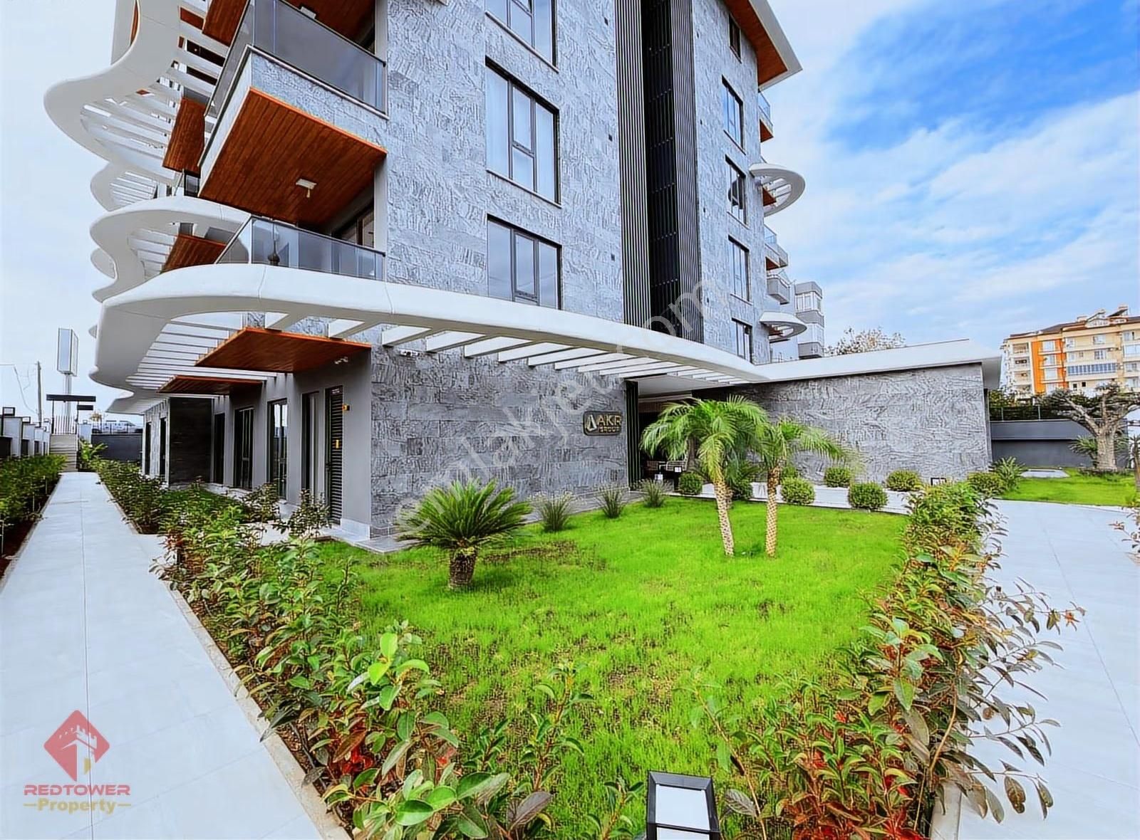 Alanya Kestel'de Denize Sıfır Komplekste Kiralık 1+1 Daire - Görsel 12